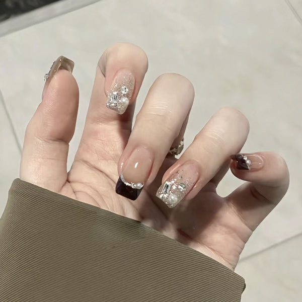 15 Sizes-30 Pcs Press On Nails GN022
