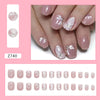 12 Sizes-24 Pcs Press On Nails Z740
