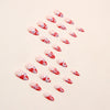 12 Sizes-24 Pcs Press On Nails W400