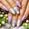 12 Sizes-24 Pcs Press On Nails Y961