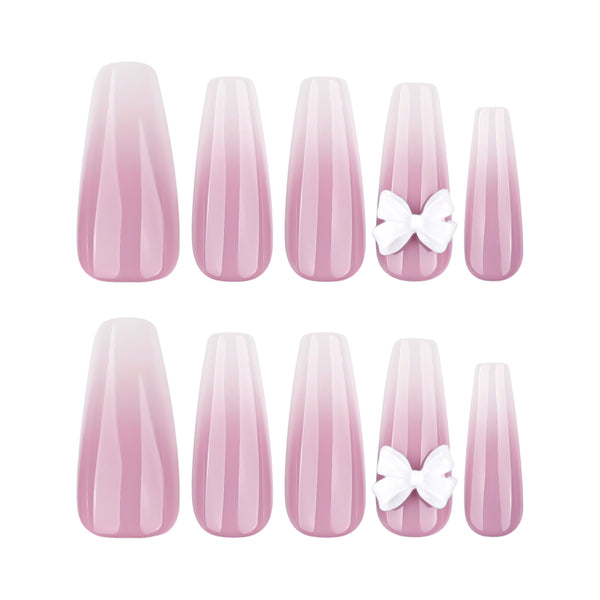 12 Sizes-24 Pcs Press On Nails JP4309
