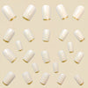 12 Sizes-24 Pcs Press On Nails Y769