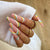 12 Sizes-24 Pcs Press On Nails JP1925