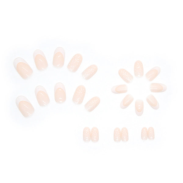12 Sizes-24 Pcs Press On Nails W248