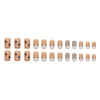 12 Sizes-24 Pcs Press On Nails W773