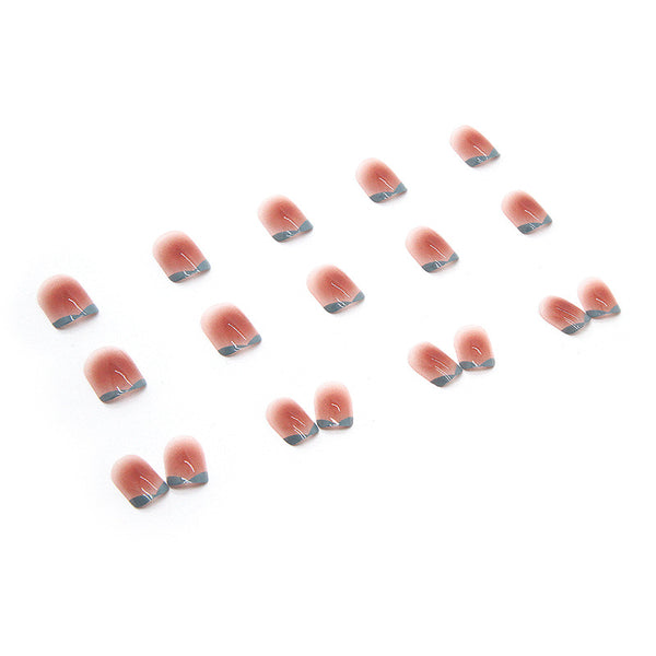 12 Sizes-24 Pcs Press On Nails R475