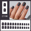 12 Sizes-24 Pcs Press On Nails C1198