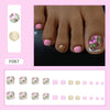 12 Sizes-24 Pcs Press On Nails F087