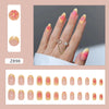 12 Sizes-24 Pcs Press On Nails Z898