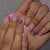 12 Sizes-24 Pcs Press On Nails C1249