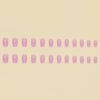 12 Sizes-24 Pcs Press On Nails Y106