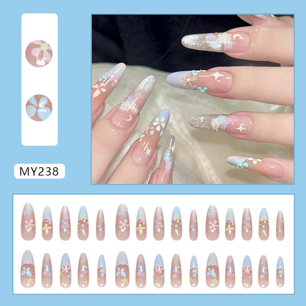 15 Sizes-30 PcsPress On Nails My238