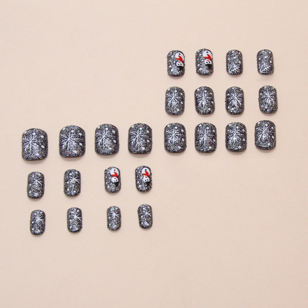 12 Sizes-24 PcsPress On Nails W2047