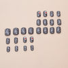 12 Sizes-24 Pcs Press On Nails W2047