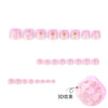 12 Sizes-24 Pcs Press On Nails JP3810