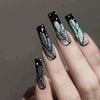 12 Sizes-24 Pcs Press On Nails MY064