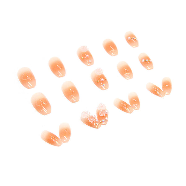 12 Sizes-24 Pcs Press On Nails Z402