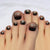 12 Sizes-24 Pcs Press On Nails C1776
