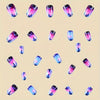 12 Sizes-24 Pcs Press On Nails Y434-1