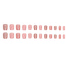 12 Sizes-24 Pcs Press On Nails W1384