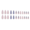 12 Sizes-24 Pcs Press On Nails W1899