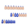 12 Sizes-24 Pcs Press On Nails JP3538