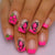 12 Sizes-24 Pcs Press On Nails Y1137
