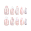 12 Sizes-24 Pcs Press On Nails JP2786