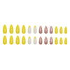 12 Sizes-24 Pcs Press On Nails W1349