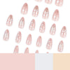 12 Sizes-24 Pcs Press On Nails JP3676