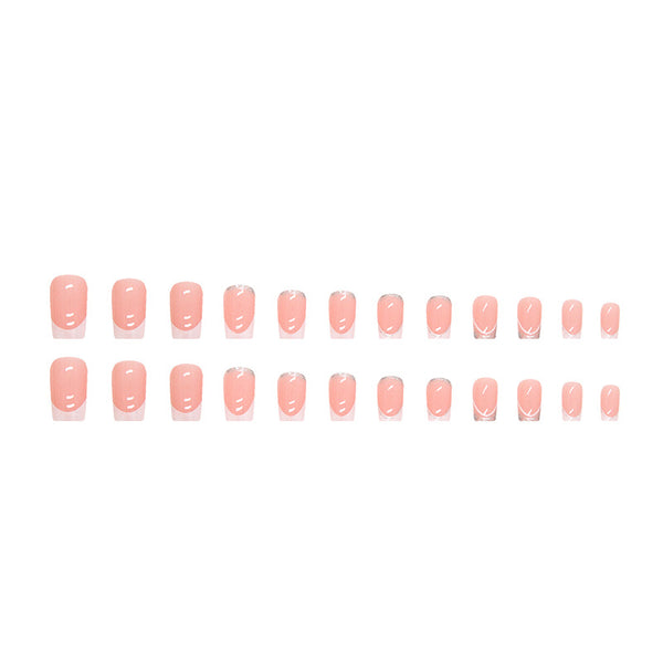 12 Sizes-24 Pcs Press On Nails W304