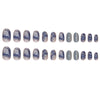 12 Sizes-24 Pcs Press On Nails W1601