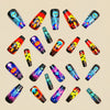 12 Sizes-24 Pcs Press On Nails y1038-24