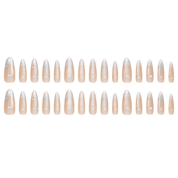 12 Sizes-24 Pcs Press On Nails MY076