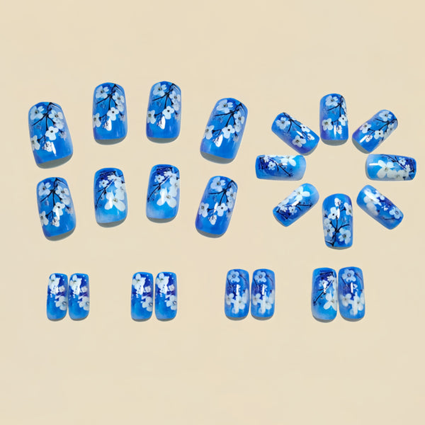 12 Sizes-24 Pcs Press On Nails Y1542-Z-2