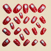 12 Sizes-24 Pcs Press On Nails Y1266