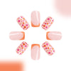 12 Sizes-24 Pcs Press On Nails C402