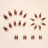 12 Sizes-24 Pcs Press On Nails R704