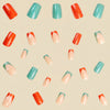12 Sizes-24 Pcs Press On Nails Y264