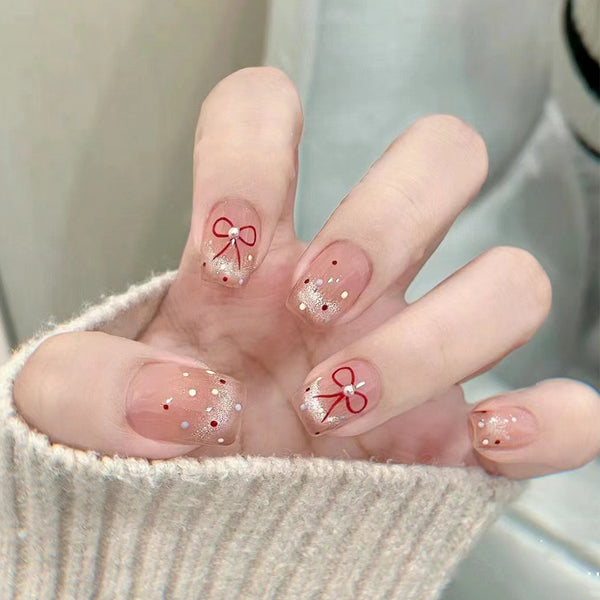 12 Sizes-24 Pcs Press On Nails SP142
