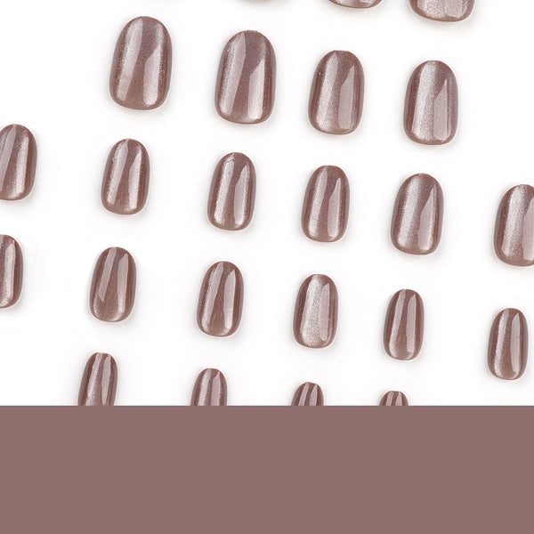 12 Sizes-24 Pcs Press On Nails JP3227