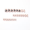12 Sizes-24 Pcs Press On Nails JP2225