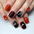 12 Sizes-24 Pcs Press On Nails C508