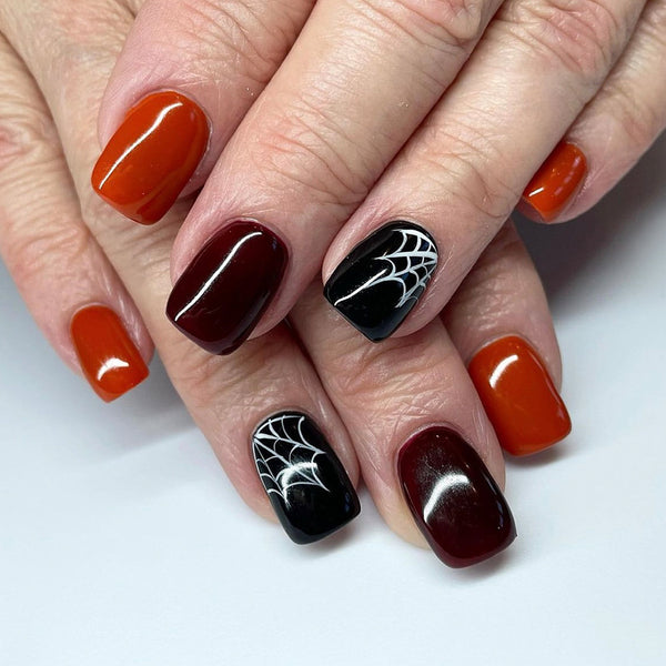 12 Sizes-24 Pcs Press On Nails C508