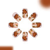 12 Sizes-24 Pcs Press On Nails C1079