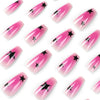12 Sizes-24 Pcs Press On Nails JP2625