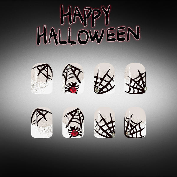 12 Sizes-24 Pcs Press On Nails C2011