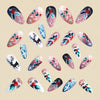 12 Sizes-24 Pcs Press On Nails Y1322