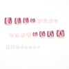 12 Sizes-24 Pcs Press On Nails JP1665