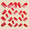 12 Sizes-24 Pcs Press On Nails Y1764